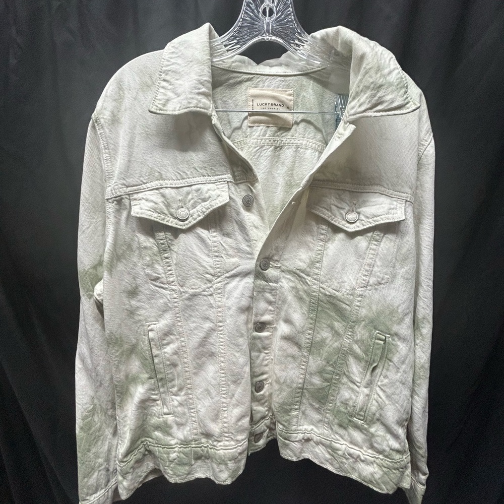 NWT Lucky Brand Sage Green Jacket